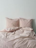 Bild von HAY Fineline Duvet Cover 140x220 cm - Soft Pink