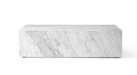 Bild von Audo Copenhagen Sockel, niedrig, H: 27 cm – Weißer Carrara-Marmor. VORBESTELLUNG: SEPTEMBER 2025