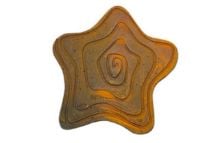 Bild von Wolff Nordic Falling Star Stufenfliese Ø: 35 cm – Gusseisen