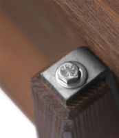 Bild von FDB Møbler M16 Ermelunden Bench mit Rückenlehne SH: 43 cm – Thermo-Esche/Geölt