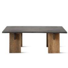Bild von Eberhart Furniture Arnold H: 38 cm - Dunkler Beton / Dunkler Beton