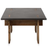 Bild von Eberhart Furniture Arnold H: 38 cm - Dunkler Beton / Dunkler Beton