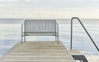 Bild von HAY Palissade Esszimmerbank L: 128 cm - Olivgrün