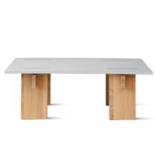 Bild von Eberhart Furniture Arnold H: 38 cm - Hellbeton / Helle Eiche
