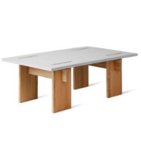 Bild von Eberhart Furniture Arnold H: 38 cm - Hellbeton / Helle Eiche