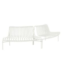 Bild von HAY Palissade Park Dining Bench Out-Out Starter Set/2er Set L: 275,5 cm - Cremeweiß