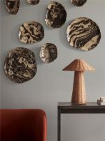 Bild von Ferm Living Dou Tischlampe H: 40 cm – Natur