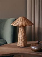 Bild von Ferm Living Dou Tischlampe H: 40 cm – Natur