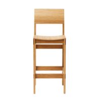 Bild von Form & Refine Sonder Barstuhl SH: 65 cm - Naturolieret Eg