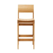 Bild von Form & Refine Sonder Barstuhl SH: 65 cm - Naturolieret Eg