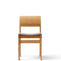 Bild von Form & Refine Sonder Stuhl mit Polsterung H: 79 cm - Naturgeölte Eiche/Hallingdal