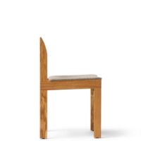 Bild von Form & Refine Sonder Stuhl mit Polsterung H: 79 cm - Naturgeölte Eiche/Hallingdal
