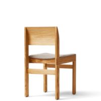 Bild von Form & Refine Sonder Stuhl mit Polsterung H: 79 cm - Naturgeölte Eiche/Hallingdal