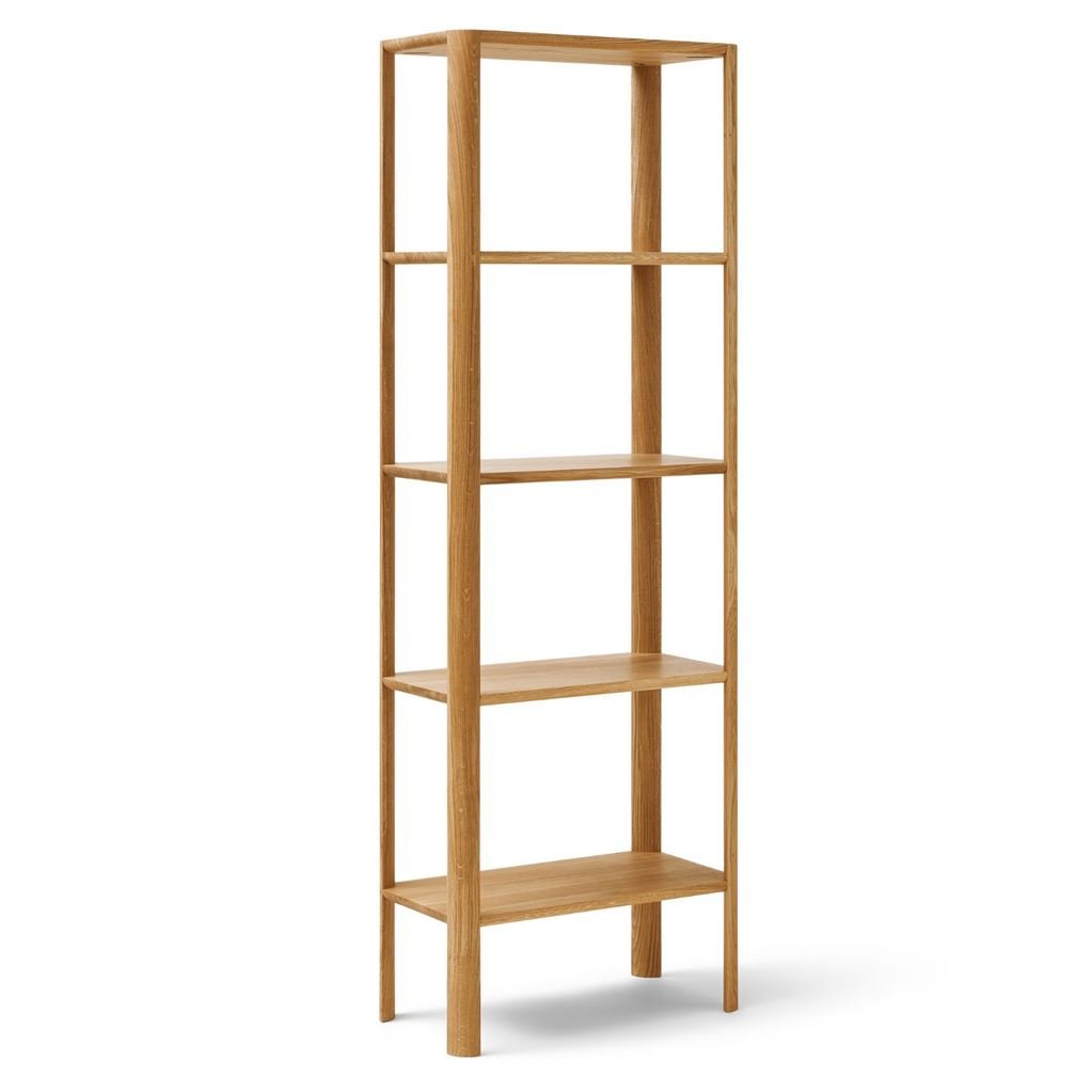 Bild von Form & Refine Leaf Regal 0,5x5 H: 162 cm - Naturolieret Eg