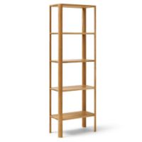 Bild von Form & Refine Leaf Regal 0,5x5 H: 162 cm - Naturolieret Eg