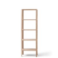 Bild von Form & Refine Leaf Shelf 0,5x5 H: 162 cm - Hvidolieret Eg
