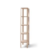 Bild von Form & Refine Leaf Shelf 0,5x5 H: 162 cm - Hvidolieret Eg