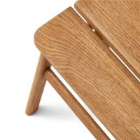 Bild von Form & Refine Angle Standard Hocker B: 38 cm - Naturolieret Eg