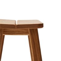 Bild von Form & Refine Angle Standard Barhocker H: 65 cm - Naturolieret Eg