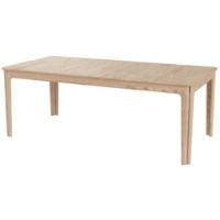 Bild von Skovby SM27 Esstisch inkl. 3 Einlegeplatten L: 205-358 cm - Lackierte Eiche