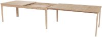 Bild von Skovby SM27 Esstisch inkl. 3 Einlegeplatten L: 205-358 cm - Lackierte Eiche