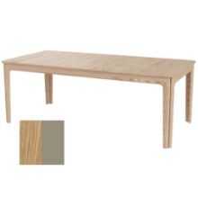 Bild von Skovby SM27 Esstisch inkl. 3 Einlegeplatten L: 205-358 cm - Naturgeölte Eiche/Muskat-Laminat
