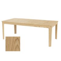 Bild von Skovby SM27 Esstisch inkl. 3 Einlegeplatten L: 205-358 cm - Massive naturgeölte Eiche