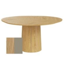Bild von Skovby SM33 Esstisch inkl. 3 Stk. Einlegeplatten Ø: 123-149 cm - Naturgeölte Eiche/Muskat-Laminat