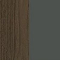 Bild von Skovby SM33 Esstisch inkl. 3 Stk. Einlegeplatten Ø: 123-149 cm - Lackierter Nussbaum/Grünes Laminat