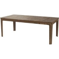 Bild von Skovby SM27 Esstisch inkl. 3 Einlegeplatten L: 205-358 cm - Walnuss lackiert