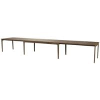 Bild von Skovby SM27 Esstisch inkl. 3 Einlegeplatten L: 205-358 cm - Walnuss lackiert