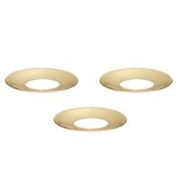 Bild von STOFF Nagel Kerzenhalter Manschette B: 5,5 cm - Massives Messing