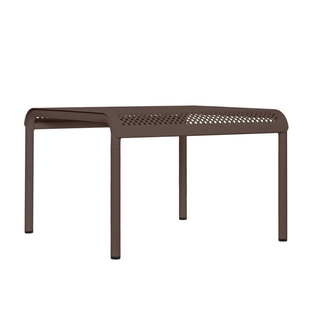 Bild von Ferm Living Dapple Niedriger Tisch 57x57 cm - Dunkle Schokolade