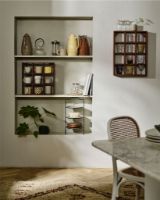 Bild von Nordal Edgy Ossa Tassenregal Mittel 40x53 cm - Lackiertes Mangoholz