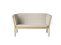 Bild von FDB Furniture J148 2-Personen-Sofa Erik Ole Jørgensen L: 150 cm – Teppich aus Eiche/Pferd