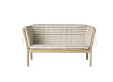Bild von FDB Furniture J148 2-Personen-Sofa Erik Ole Jørgensen L: 150 cm – Teppich aus Eiche/Pferd