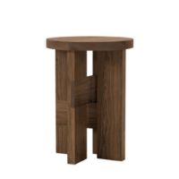 Bild von Thorup Copenhagen Mio Hocker & Beistelltisch H: 44 cm – Eiche gebeizt