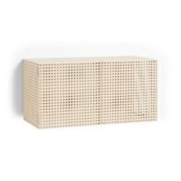 Bild von HAY Perforated Wall Cabinet Small 45x89 cm - Stahl/Eierschale