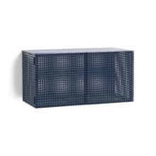 Bild von HAY Perforated Wandschrank Klein 45x89 cm - Stahl/Blau