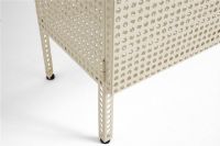 Bild von HAY Perforated Floor Cabinet Small 66,5x89 cm - Stahl/Eierschale