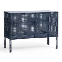Bild von HAY Perforierter Unterschrank, klein, 66,5 x 89 cm, Stahl/Blau
