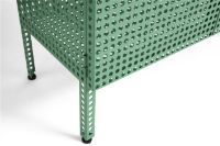 Bild von HAY Perforated Floor Cabinet Small 66,5x89 cm - Stahl/Soft Jade