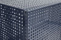 Bild von HAY Perforated Floor Cabinet Medium 146,5x89 cm - Stahl/Blau