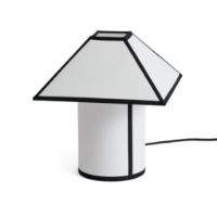 Bild von HAY Ava Pyramid Tischleuchte 290 H: 32 cm - Papier/Weiß