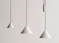Bild von HAY Compass Pendelleuchte 260 Ø: 26 cm - Gebürstetes Aluminium