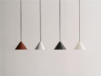 Bild von HAY Compass Pendelleuchte 260 Ø: 26 cm - Aluminium/Oyster White