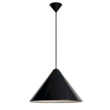 Bild von HAY Compass Pendelleuchte 430 Ø: 43 cm - Aluminium/Soft Black