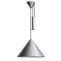 Bild von HAY Compass Adjustable Pendant 430 Ø: 43 cm - Gebürstetes Aluminium