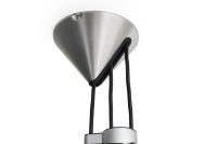 Bild von HAY Compass Adjustable Pendant 430 Ø: 43 cm - Gebürstetes Aluminium