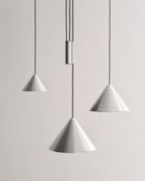 Bild von HAY Compass Adjustable Pendant 430 Ø: 43 cm - Gebürstetes Aluminium